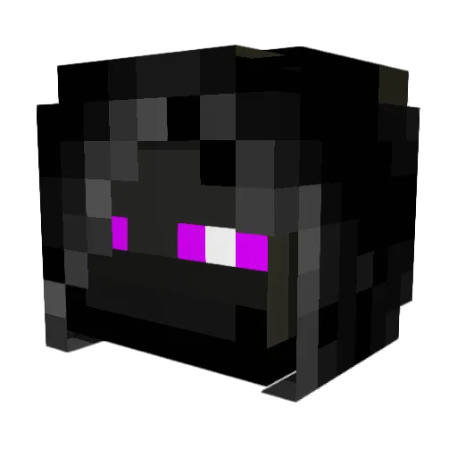 Zepdos Minecraft avatar head, 3D render