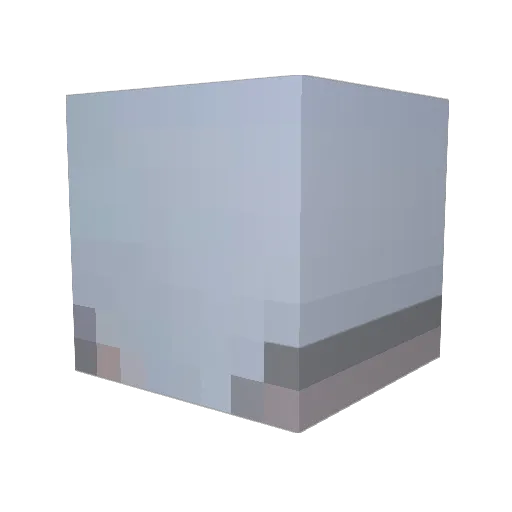 Zeplicah Minecraft avatar head, 3D render