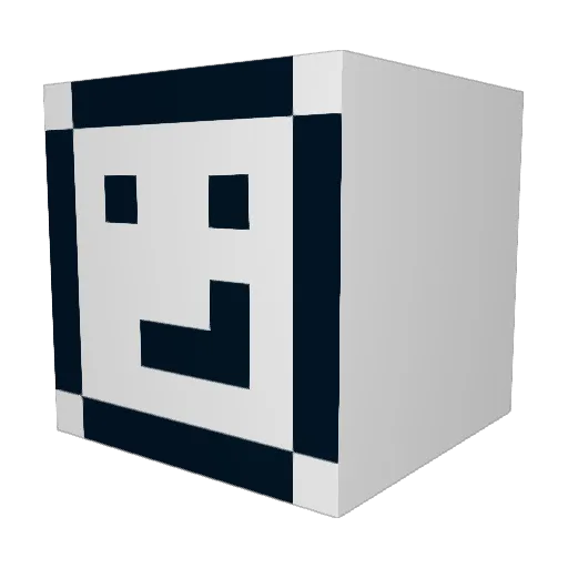 Zepplayz Minecraft avatar head, 3D render