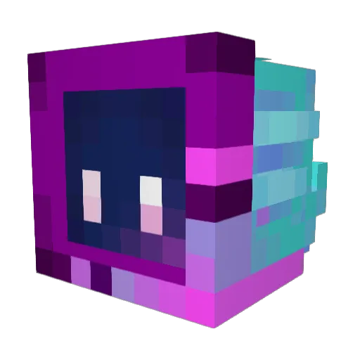 ZeraXianth Minecraft avatar head, 3D render