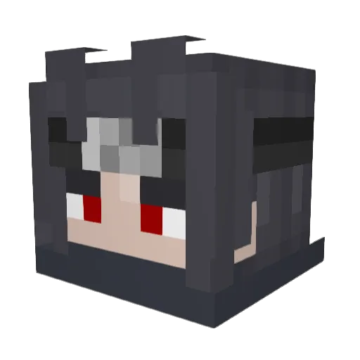 Zero1987 Minecraft avatar head, 3D render