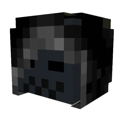 Zero970 Minecraft avatar head, 3D render
