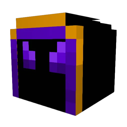 ZeroFex Minecraft avatar head, 3D render