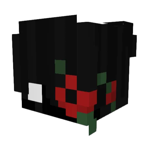 ZeroHadLog1c Minecraft avatar head, 3D render