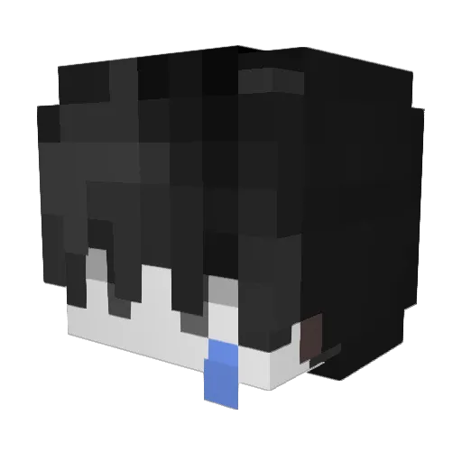 ZeroHourPVP Minecraft avatar head, 3D render