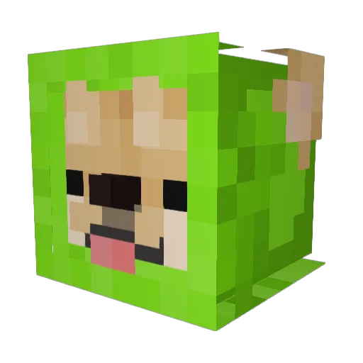 ZeroMemZ Minecraft avatar head, 3D render