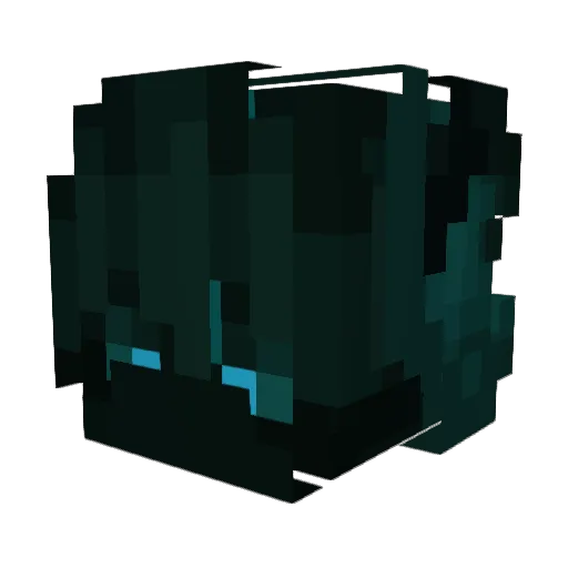 ZeroOne1234 Minecraft avatar head, 3D render
