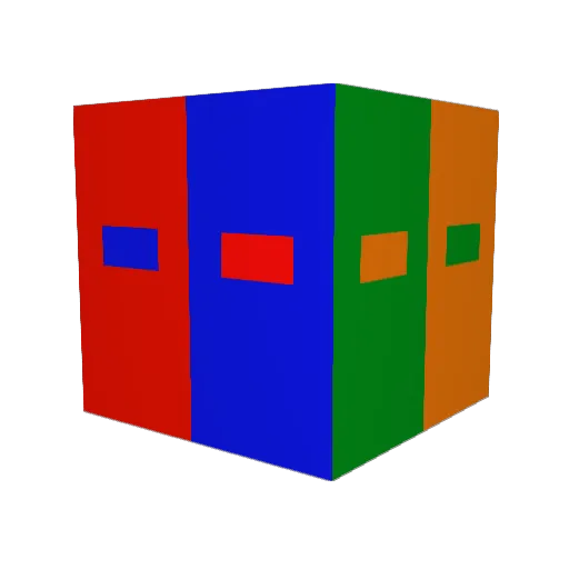 ZeroQuest96 Minecraft avatar head, 3D render