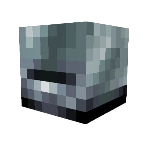 ZeroRoller Minecraft avatar head, 3D render