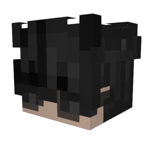 ZeroSneaks Minecraft avatar head, 3D render