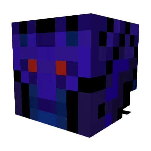 ZeroZexcs Minecraft avatar head, 3D render