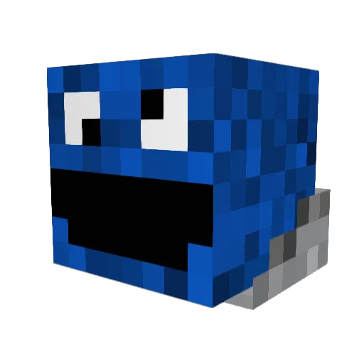 Zero_Chills Minecraft avatar head, 3D render