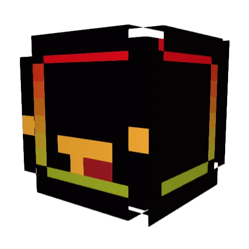 Zerogreelynn Minecraft avatar head, 3D render