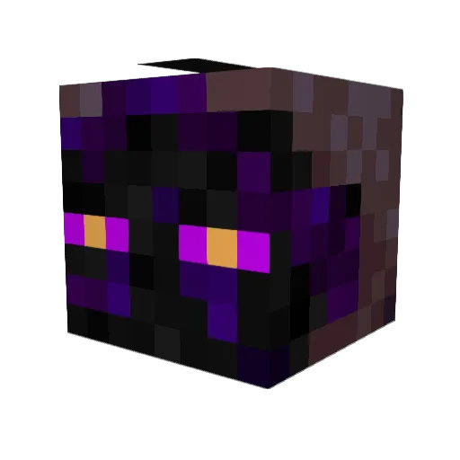 Zerolen Minecraft avatar head, 3D render