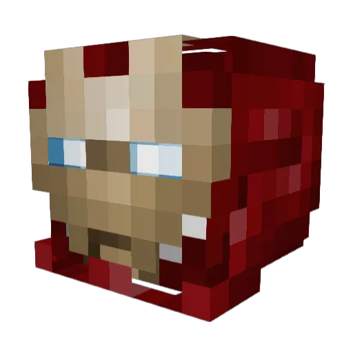 Zerstoerer2013Jr Minecraft avatar head, 3D render