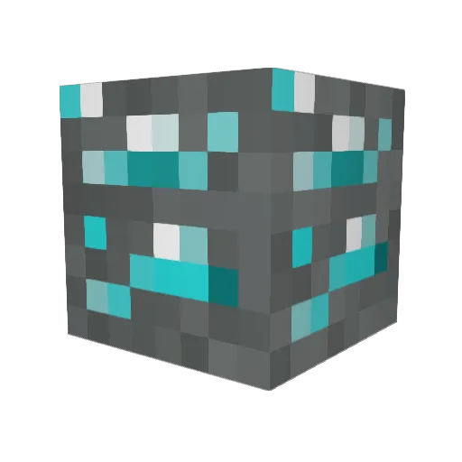 ZestyWaffle04 Minecraft avatar head, 3D render