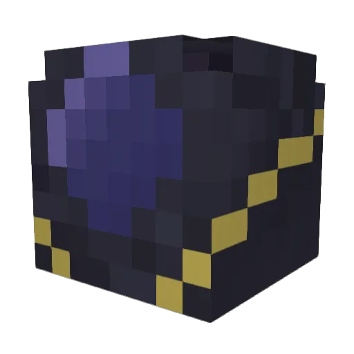 Zettymaster Minecraft avatar head, 3D render