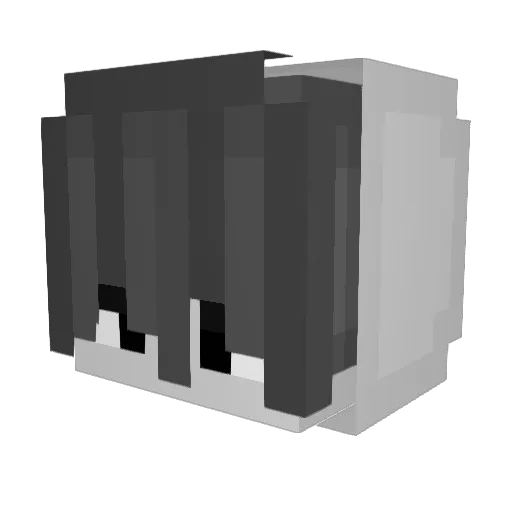 Zeus127 Minecraft avatar head, 3D render