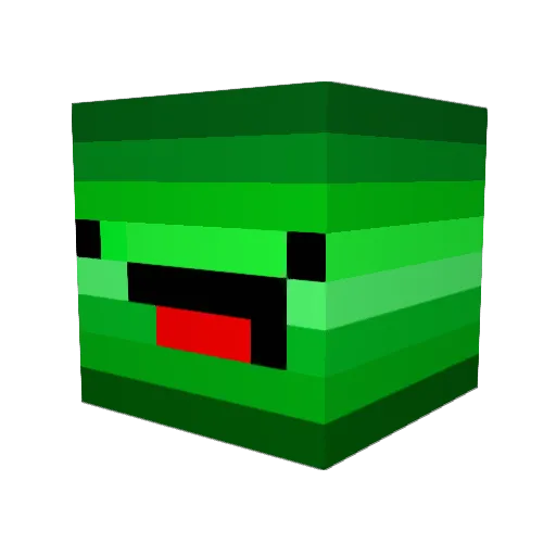 Zeus55565 Minecraft avatar head, 3D render