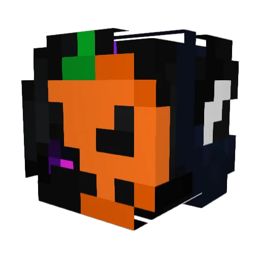 ZeusKhET Minecraft avatar head, 3D render