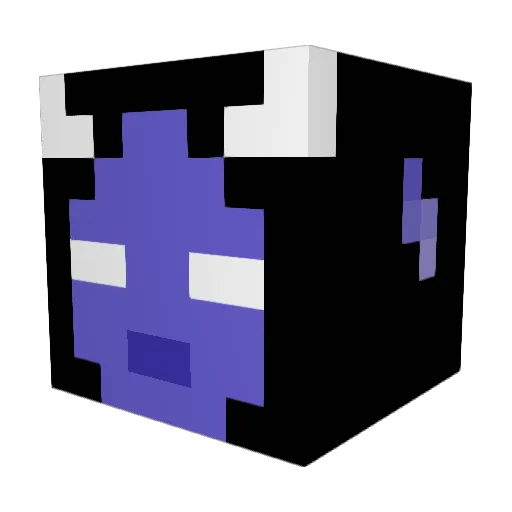 ZeusKing_ Minecraft avatar head, 3D render
