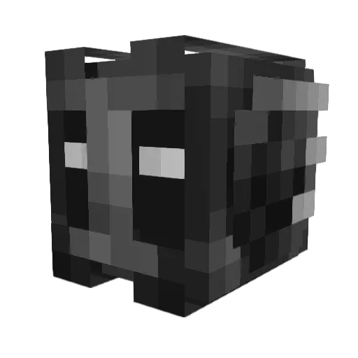 Zeve Minecraft avatar head, 3D render