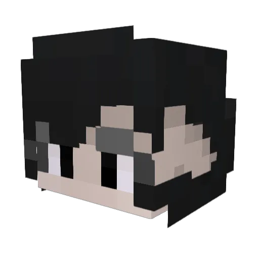 Zevi_Zevon Minecraft avatar head, 3D render