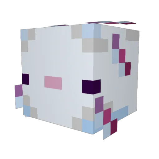 Zevlon Minecraft avatar head, 3D render