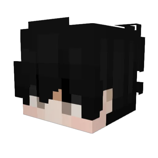 Zewo32 Minecraft avatar head, 3D render