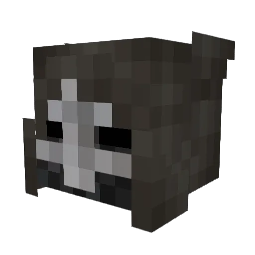 Zeya_ Minecraft avatar head, 3D render