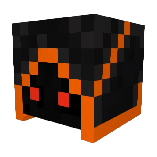 Zeynion Minecraft avatar head, 3D render