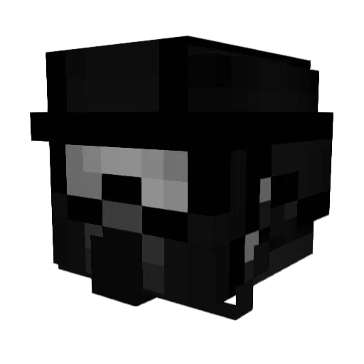 ZeyroxEinix Minecraft avatar head, 3D render