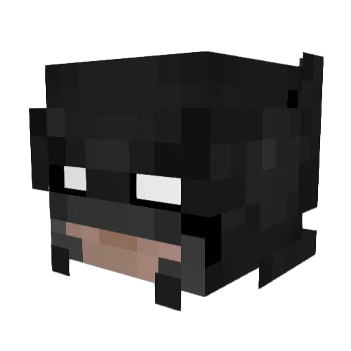 Zezot Minecraft avatar head, 3D render