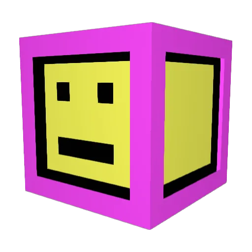 ZhanXiaoBai Minecraft avatar head, 3D render