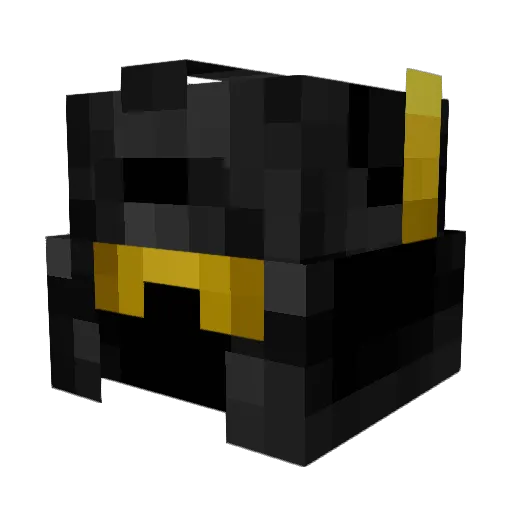 Zhang__He Minecraft avatar head, 3D render