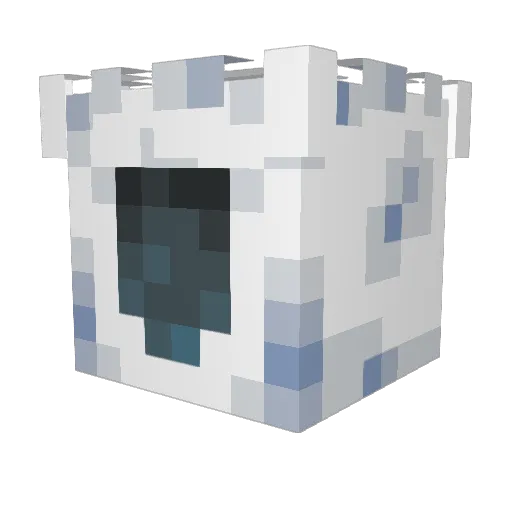 Zhe_Monke Minecraft avatar head, 3D render