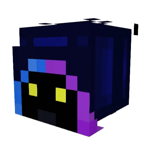 Zhereknito Minecraft avatar head, 3D render