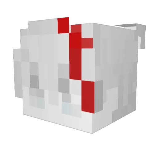 Zhong_owob Minecraft avatar head, 3D render