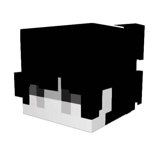 Zhuchong_ Minecraft avatar head, 3D render