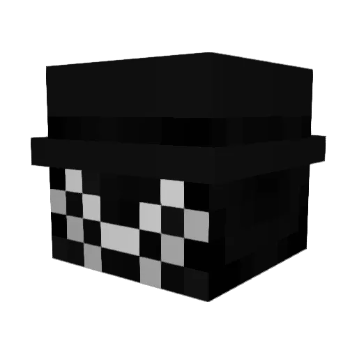 Ziak01 Minecraft avatar head, 3D render