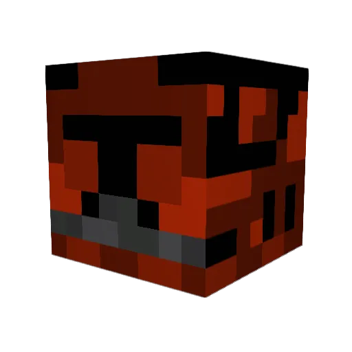 Zian237 Minecraft avatar head, 3D render