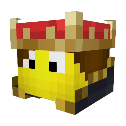 ZicGamer_Pro Minecraft avatar head, 3D render