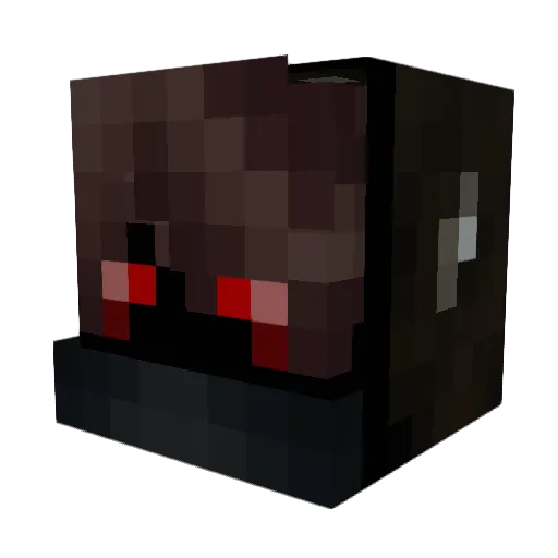 Minecraft-Avatar von ZickZackV6: Kopf als 3D-Render