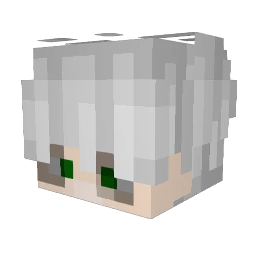 Ziegenmann78 Minecraft avatar head, 3D render