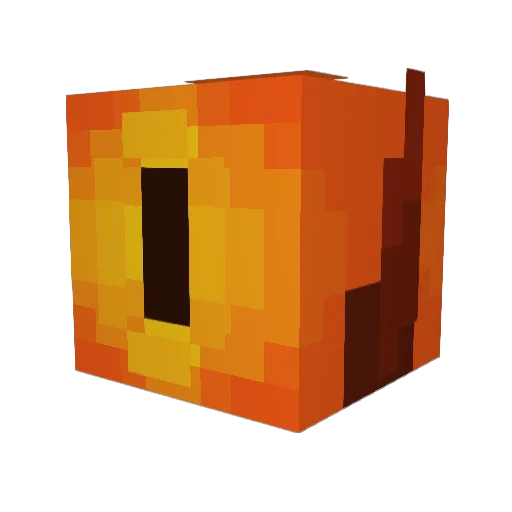 Zierr Minecraft avatar head, 3D render