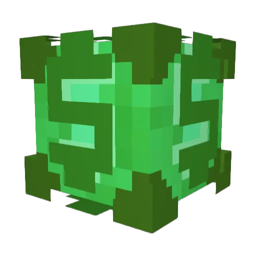 ZigZagFern Minecraft avatar head, 3D render