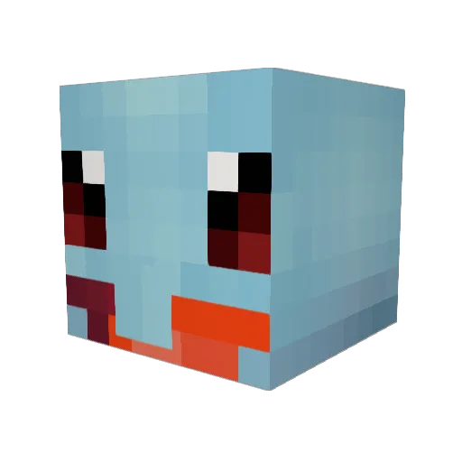 ZigZagZiggen Minecraft avatar head, 3D render