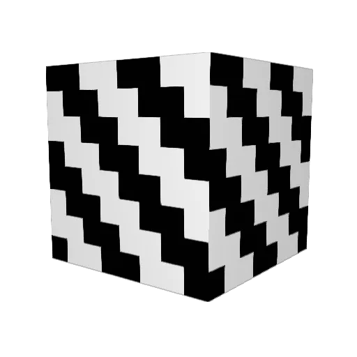 Zig_Zag2 Minecraft avatar head, 3D render