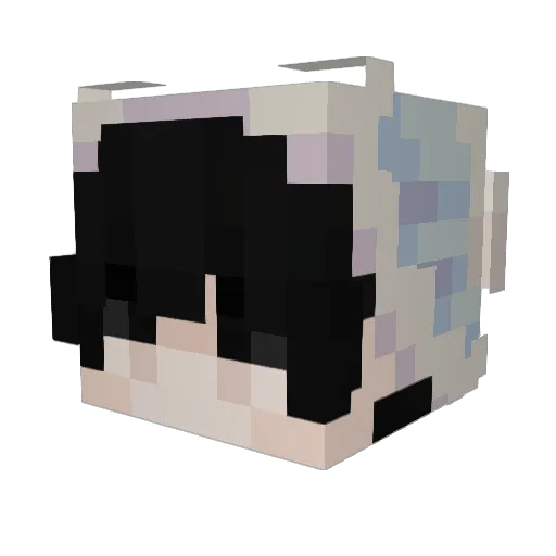 ZiggityWiggity Minecraft avatar head, 3D render