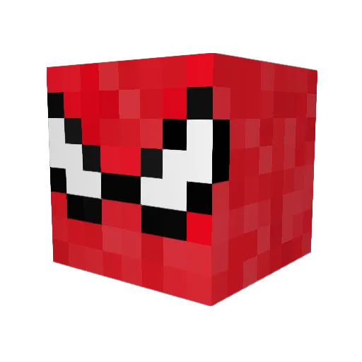 Zigi200 Minecraft avatar head, 3D render